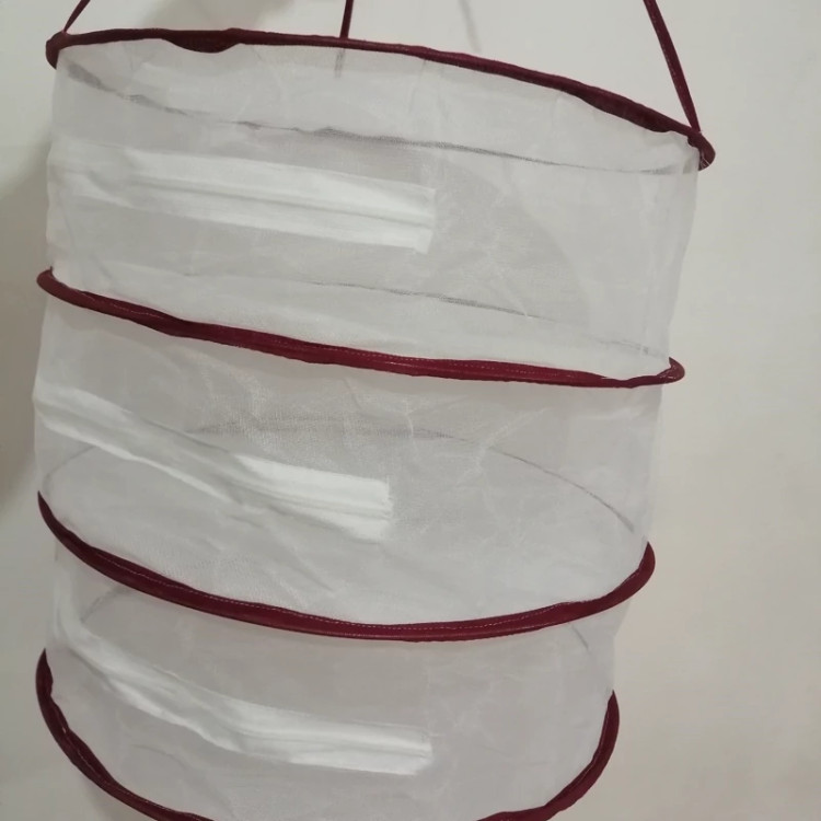 توری میوه خشک کن 3 طبقه سایز بزرگ برای میوه خشک کن و گل محمدی و سبزیجات زیپ دار با میله های ضد زنگ و مقاوم در برابر آفتاب